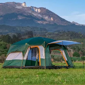 Large Multi-Room Family Camping Tent (12 People)