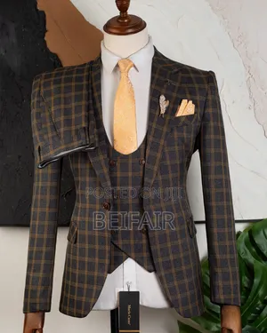 Draaft Brown Suit - Mario Casas