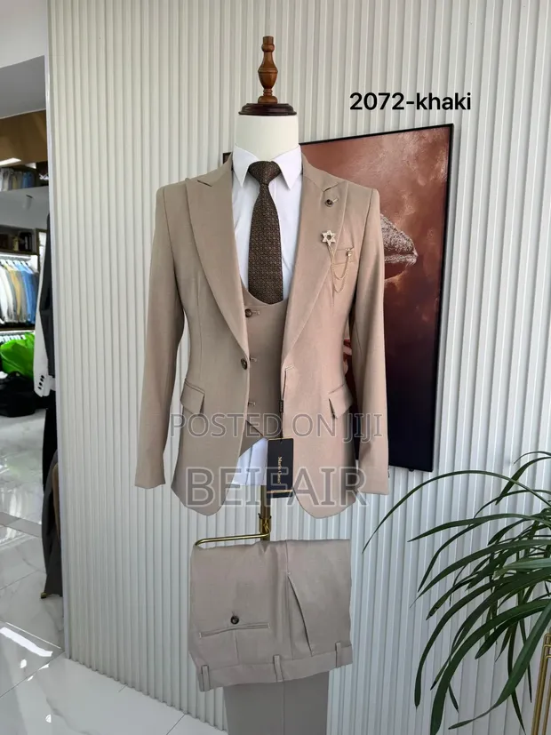 Mario Casas Men's Two-Piece Suit - 1
