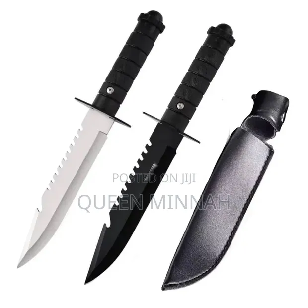 Tactical Knife Set with Sheath - 1