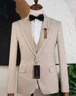 Elegant Khaki Tuxedo - Mario Casas - 1