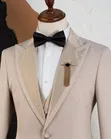 Elegant Khaki Tuxedo - Mario Casas - 4