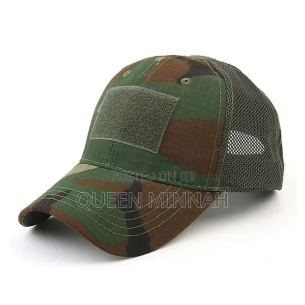 Tactical Camouflage Baseball Cap / Operator Hat - 1