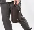 Men's Faux Leather Clutch Bag - 2