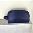 Men's Faux Leather Clutch Bag - 4