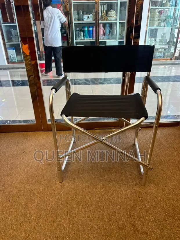 Aluminium Folding Director's Chair - 1
