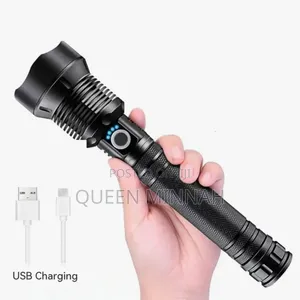 Rechargeable Tactical LED Flashlight Torch