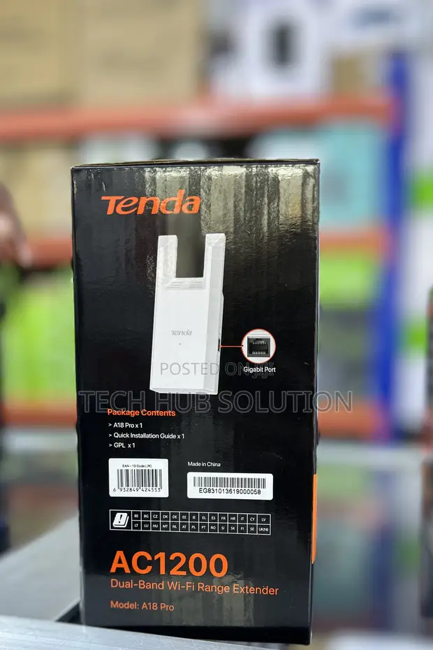 Tenda AC1200 WiFi Range Extender - 1