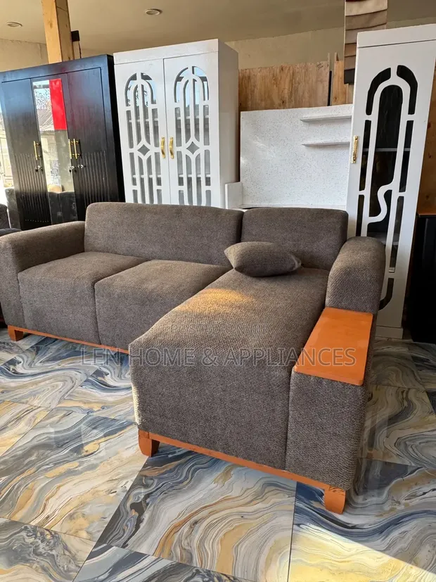 Luxury L-Shape Sofa - Brand New - 1