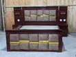 SofaSofa Sofa Bed - Rangi ya Chokoleti na Kahawia - 1