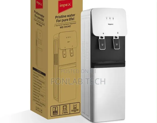 Impex Water Dispenser - 2 Taps - 1