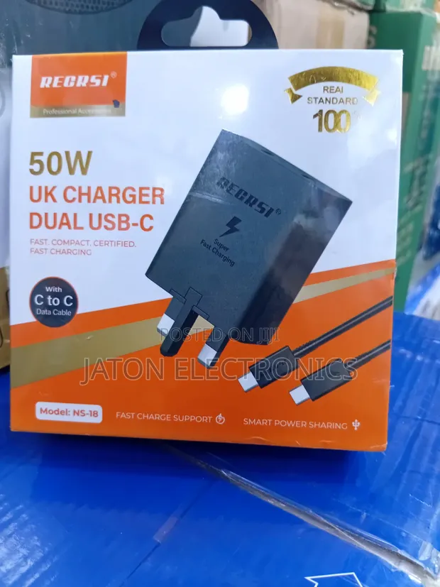 Regrsi Original Fast Charger Type-C 50W - 1