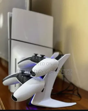 PS5 Slim Disc Console with 2 Controllers & 5 Games