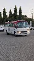 Toyota Coaster 2007 - Red School Bus - 2