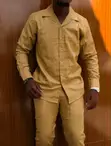 Tight Line Clothing Men's Two-Piece Linen Set - 2