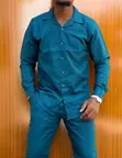 Tight Line Clothing Men's Two-Piece Linen Set - 3