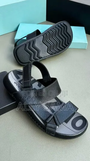 Men's Ecco Leather Sandals - Brand New