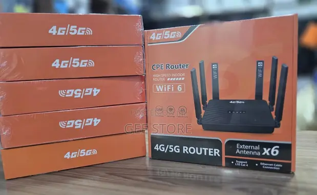 4G/5G CPE Router with WiFi 6 Technology - 1