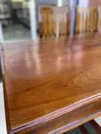 Modern Dining Set - 6 Chairs, Mninga Wood - 3