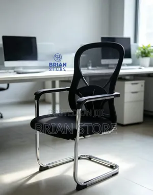 Executive Conference Chair - Black Mesh