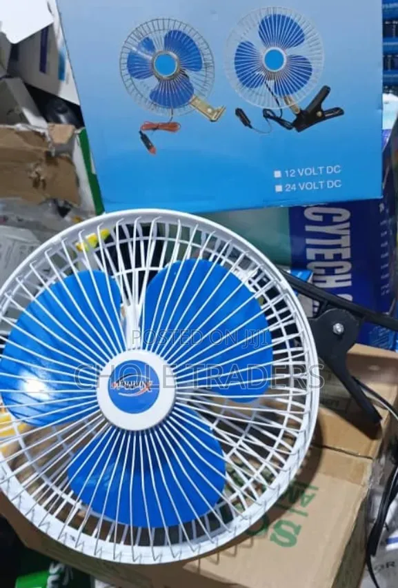6-Inch Portable Oscillating Fan (24V DC) - 1