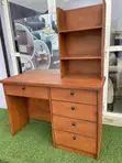Modern Dressing Table with Stool and Mirror - 2