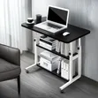 Black Adjustable Table 80x40x90cm - 2