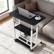 Black Adjustable Table 80x40x90cm - 3