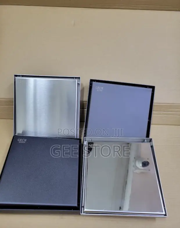 GECH SUS304 Stainless Steel Square Tile Insert Floor Drain - 1