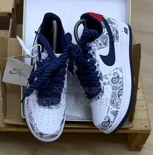 Nike Air Force 1 Men's Leather Sneakers