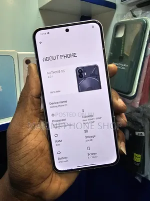 Nothing Phone 1 256GB Nyeupe