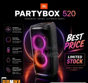 JBL PartyBox 520 Loudspeaker