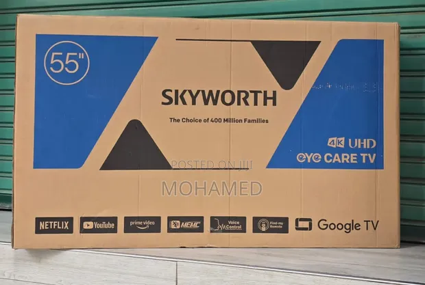 Skyworth 55" 4K UHD Smart TV - 1