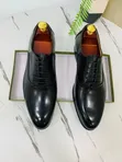 Clarks "Nextdoor" Black Leather Shoes - 2