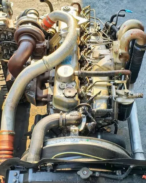 Fuso 6D16 Non-Turbo & Turbo Engines with Gearboxes - 1