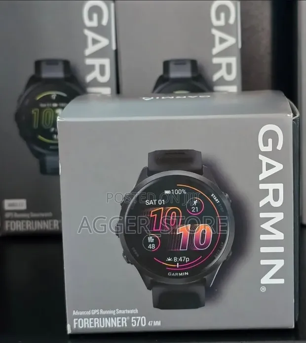Garmin Forerunner 570 Advanced GPS Triathlon Smartwatch - 1