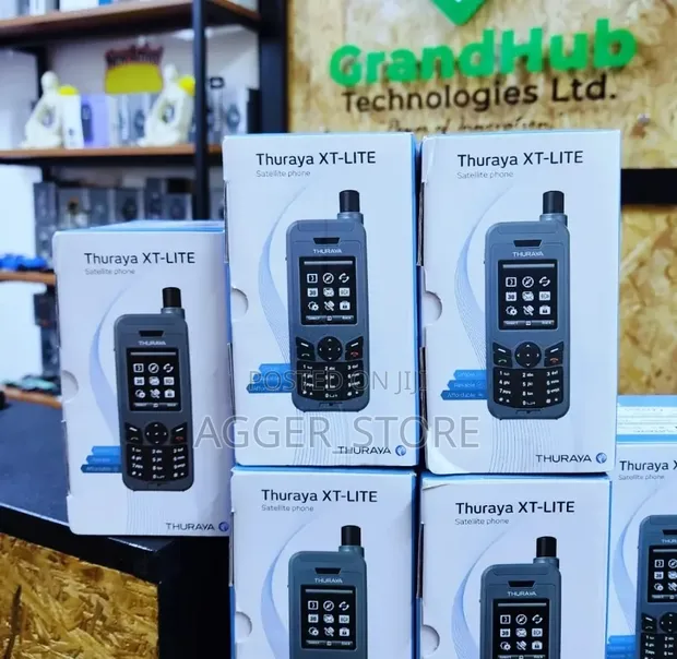Thuraya XT Lite Nyeusi Mpya - 1