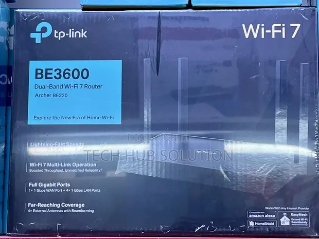 TP-Link Archer BE220 WiFi 7 Router - 1
