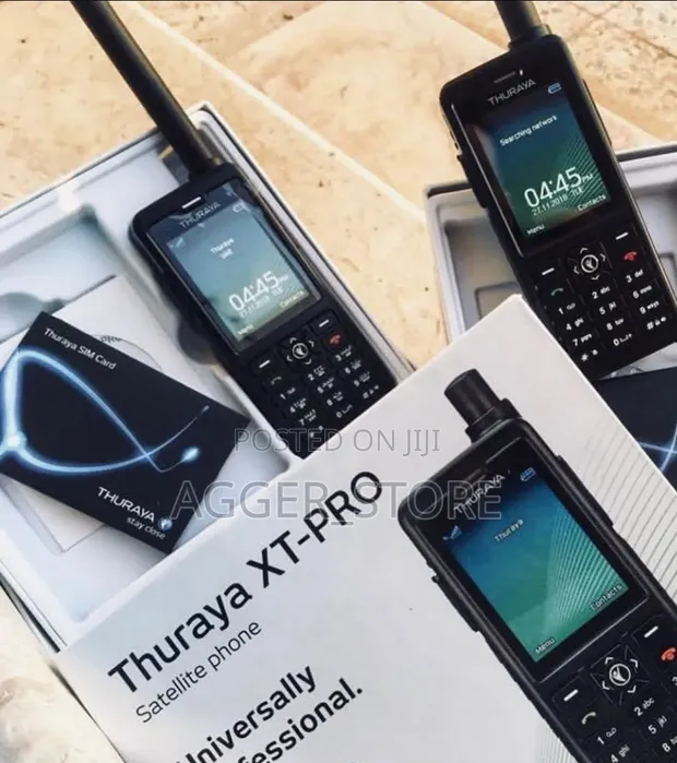 New Thuraya XT-PRO Satellite Phone Black - 1