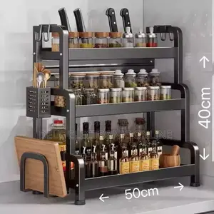 Kitchen Rack 3 Tiers Heavy Duty Steel