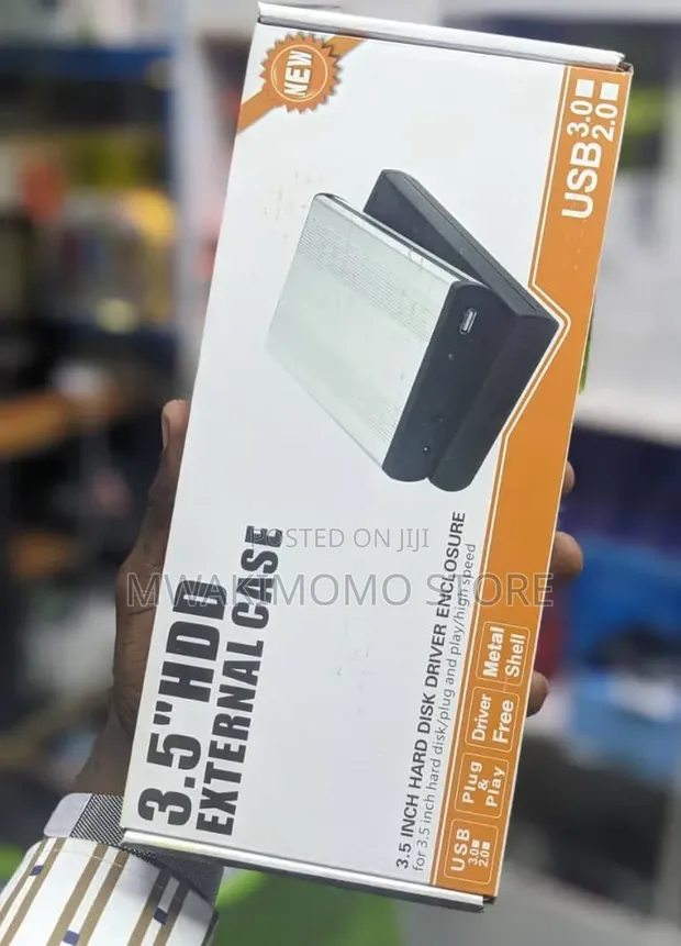3.5-Inch External Desktop Hard Drive Enclosure - 1