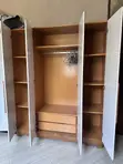 Wood-Mode 3-Door Wardrobe - 2