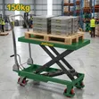 Jadever Pallet Trolley / Scissor Lifting Table (150kg) - 1