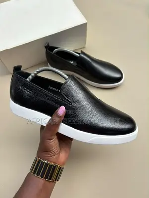 Ecco 23600-L6 Genuine Leather Slip-On Casual Shoes