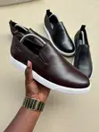 Ecco 23600-L6 Genuine Leather Slip-On Casual Shoes - 2