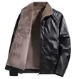 Leather Jacket - XL-3XL - 1