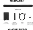 JBL Cinema SB241 Soundbar na Subwoofer ya waya - 2