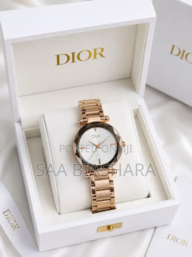 Dior Classic Ladies Watch - Rose Gold & White - 1