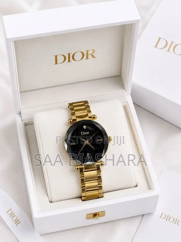 Dior Classic Ladies Watch - Gold and Black - 1