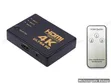 3-Port HDMI Switch Splitter with Remote (Ultra HD) - 1